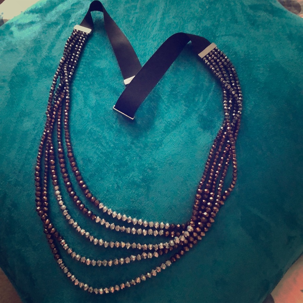 Tri-color necklace
